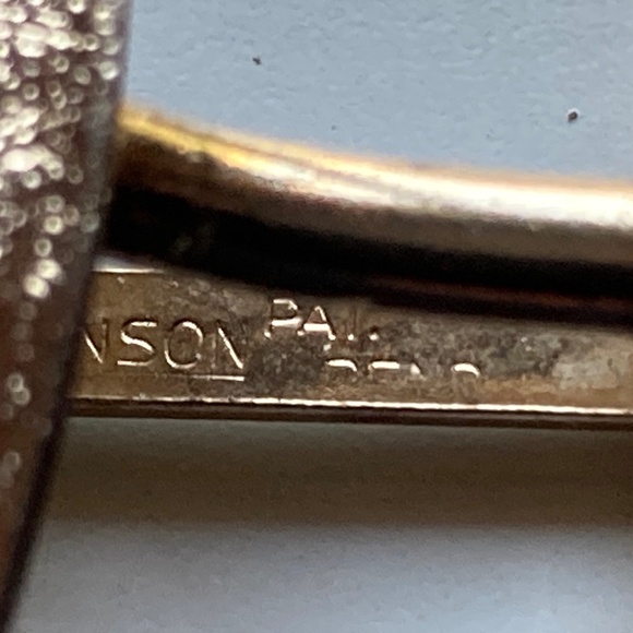 Vintage 1955-1958 Genuine. Anson Gold plated cufflinks. collectors  .PAT PEND. - Picture 5 of 7